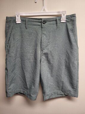 Volcom Surf N Turf 4-Way Stretch Hybrid Shorts Men's Size 30 Green Casual Golf
